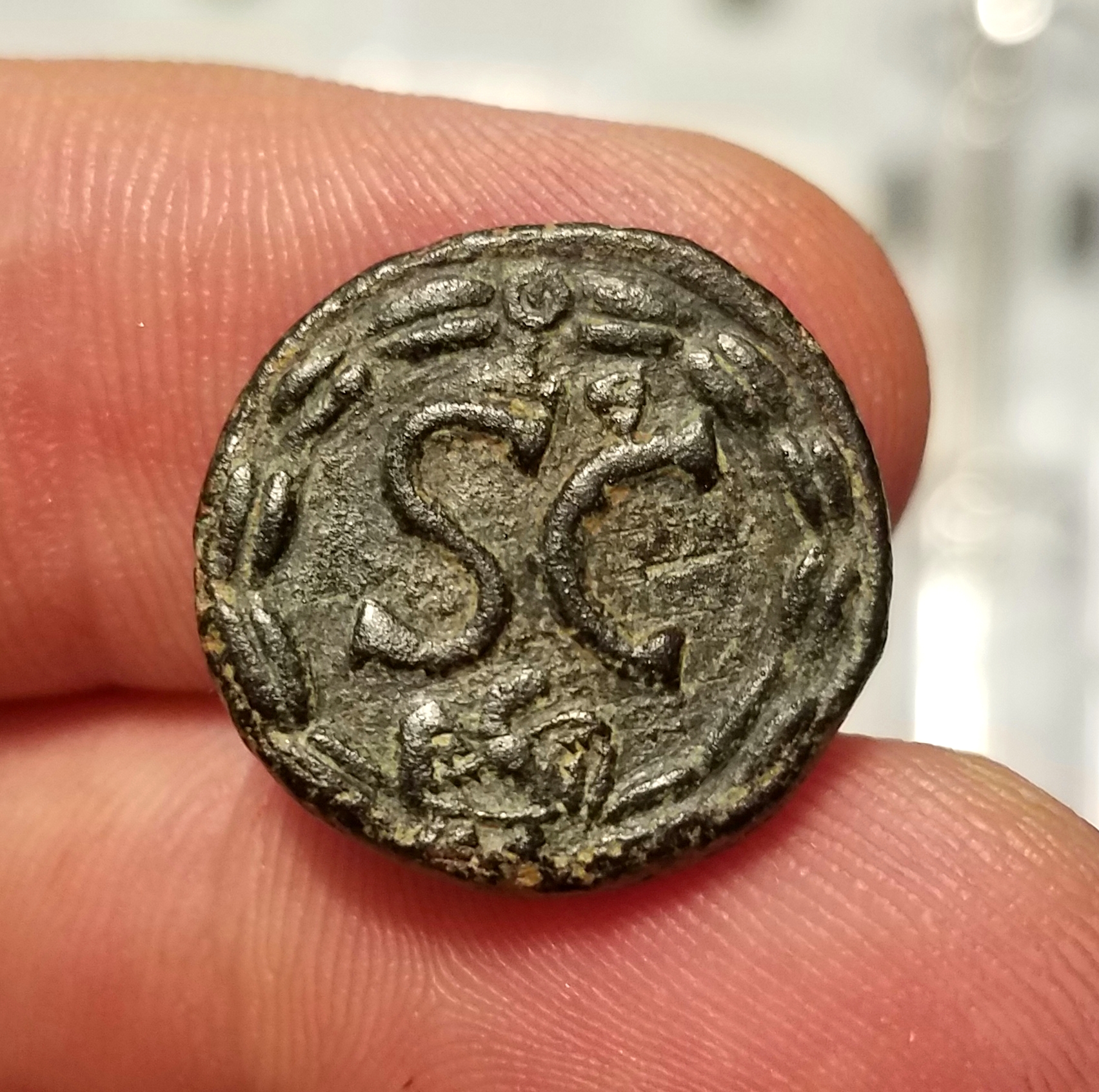 what does S C mean on a Roman coin? | Coin Talk